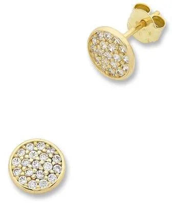 Cubic Zirconia Stud Earrings