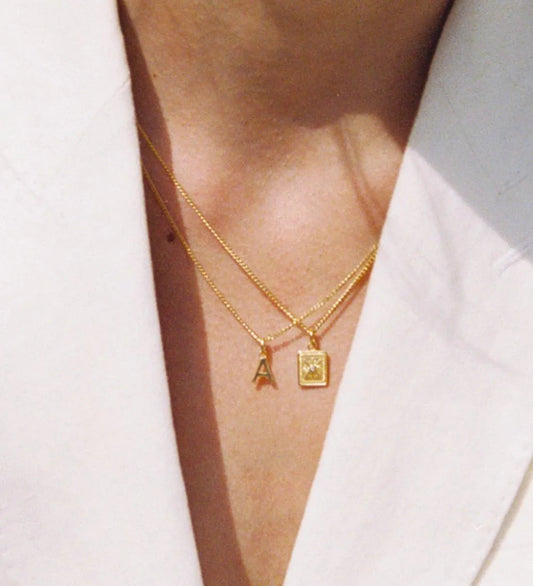 Kirstin Ash 18ct Gold Vermeil Tiny True North Coin