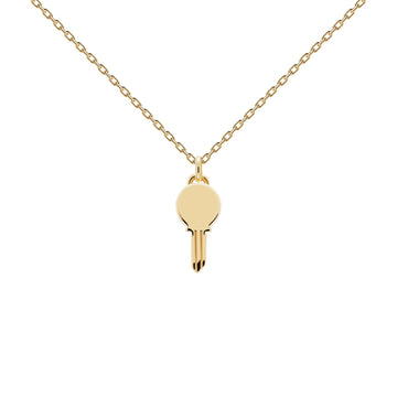 PDPAOLA Engrave Me Eternum Gold Necklace