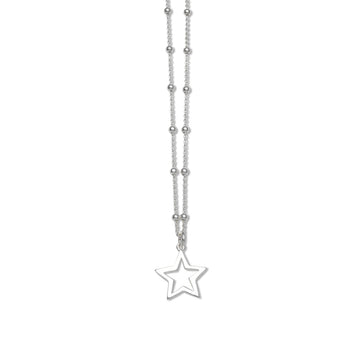 Rosario Necklace With Star