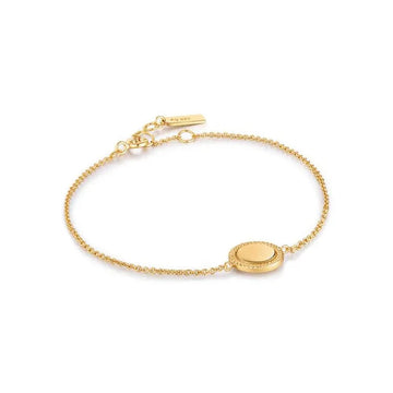 Ania Haie Ropes and Dreams Silver Disc Bracelet
