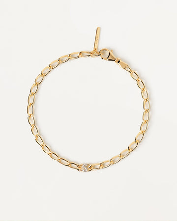 PDPAOLA Letter S Chain Bracelet