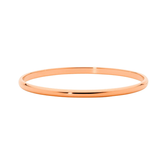 Ellani Stainless Steel 3mm Bangle 65mm Diameter