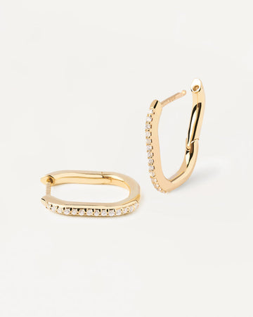 PDPaola Evergreen Gold Spike Earrings