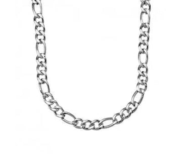 Blaze Stainless Steel Figaro Link Chain