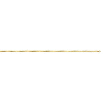 Blaze Stainless Steel Gold Plated Curb Chain