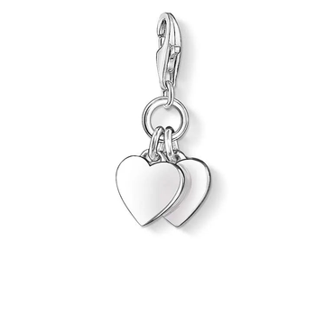 Thomas Sabo Charm Club Double Hearts Charm