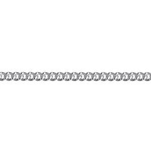 Sterling Silver Round Curb Chain