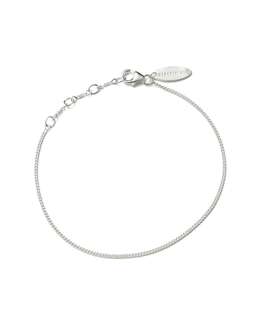Kirstin Ash Sterling Silver Bespoke Curb Bracelet