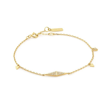 Anie Haie - Gold Geometric Chain Bracelet