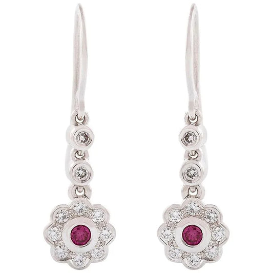 Orecchini Cluster Diamante