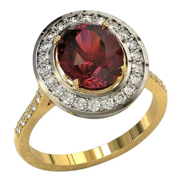 Rosa & Nero Ring