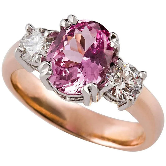 Rosa Zaffiro Ring