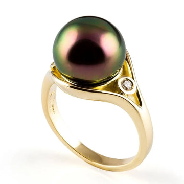 Tahitian Perla Ring