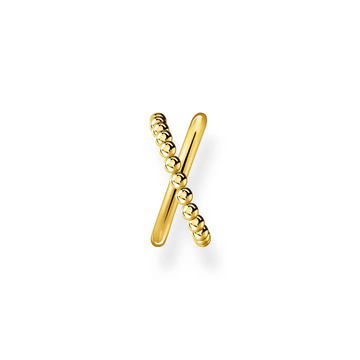 Thomas Sabo Gold Plated Dots (Single) Ear Cuff