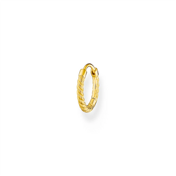 Thomas Sabo Single Ear Gold Plated Hoop