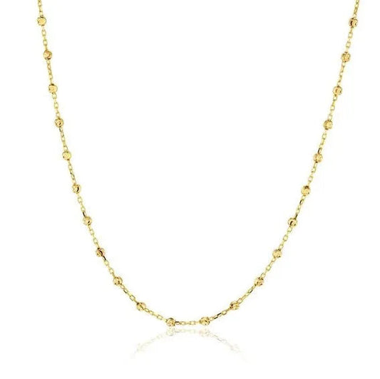 9ct Gold Cable Link Chain
