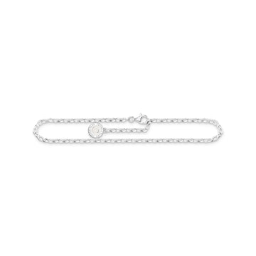 Thomas Sabo Charmista Anklet Cold Enamel Silver 24cm