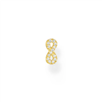 Thomas Sabo Single Gold Infinity Stud