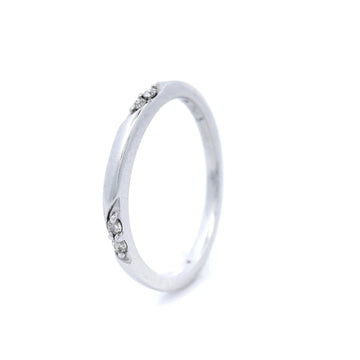 Argle Diamond Stacker Dress Ring set in 18ct Whte Gold