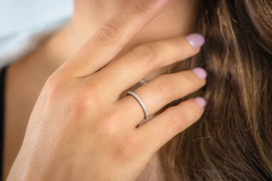 Georgini Iconic Bridal Anne Band Silver