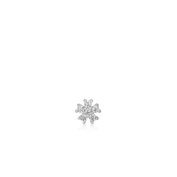 Ania Haie Sparkle Flower Barbell Single Earring