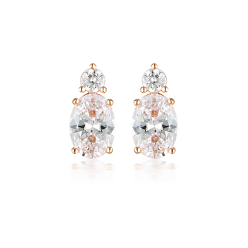 Georgini Aurora Australis Earrings Rose Gold