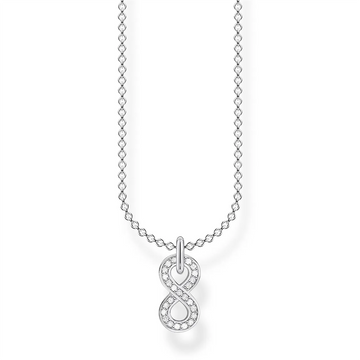 Thomas Sabo Charming Silver Infinity Necklace 38-45cm