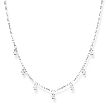 Thomas Sabo Baguette Shape Necklace 35/37.5/40cm