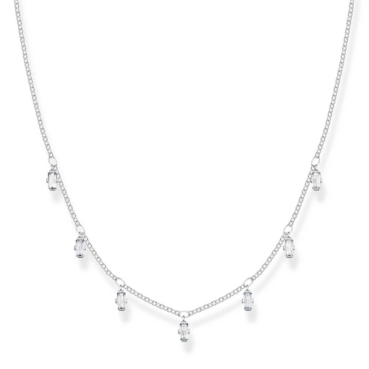 Thomas Sabo Baguette Shape Necklace 35/37.5/40cm