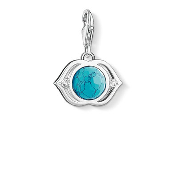 Thomas Sabo Charm Club Lotos Turquise Charm