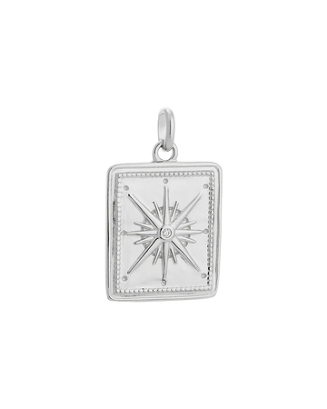 Kirstin Ash True North Coin Sterling Silver
