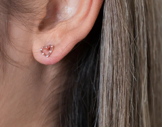Georgini Spring Sorbet Candy Cupid Earrings Rose Gold