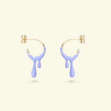 Gelato Gold Earring - Lavender