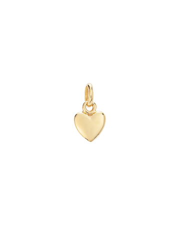 Kirstin Ash 18ct Gold Vermeil Heart Charm