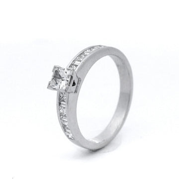Princess Cut Diamond Engangement Ring