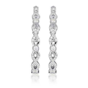 Georgini Red Carpet Ovation Earrings Silver