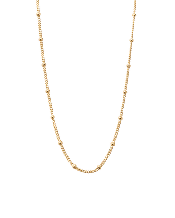 Kirstin Ash Gold Bespoke Ball Chain 22-25"