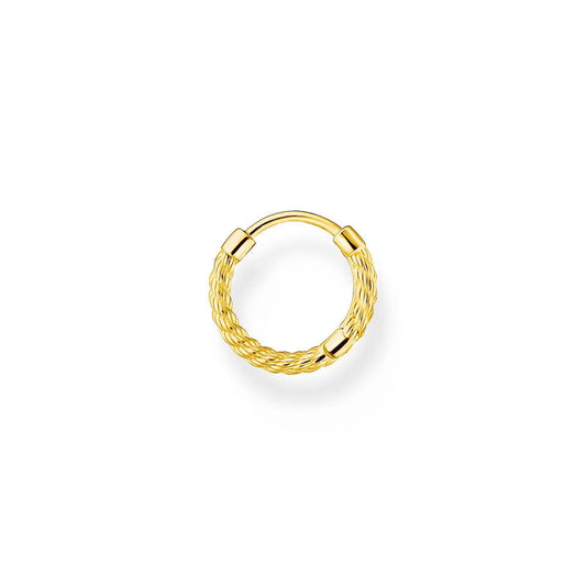 Thomas Sabo Single Ear Gold Plated Hoop