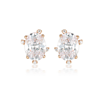 Georgini Aurora Southern Lights Earrings Rose Gold