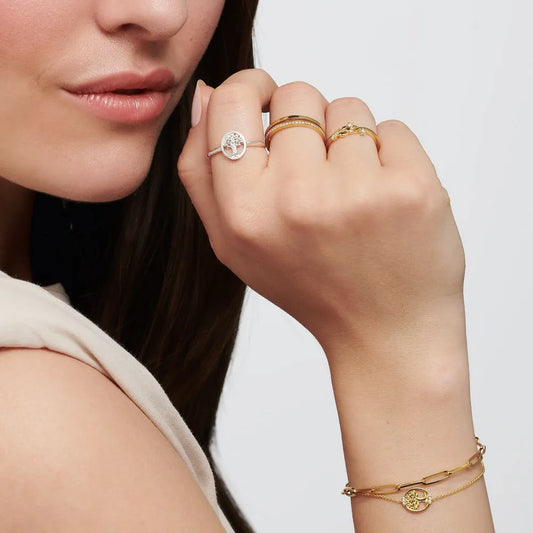 Thomas Sabo Gold Tree Of Love Ring