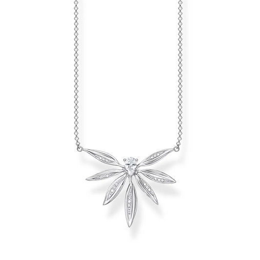 Thomas Sabo Leaves Silver Necklace 40-45cm