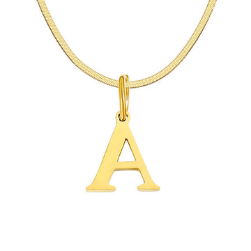 Classic Alphabet Necklace