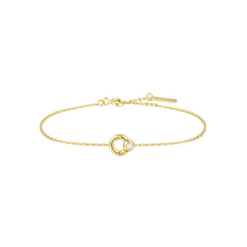 Ania Haie Hoop Freshwater Pearl Bracelet
