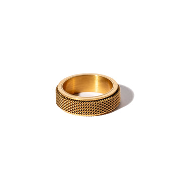 Men's Club Mesh Spin Ring