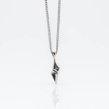 Silver kite Pendant Necklace