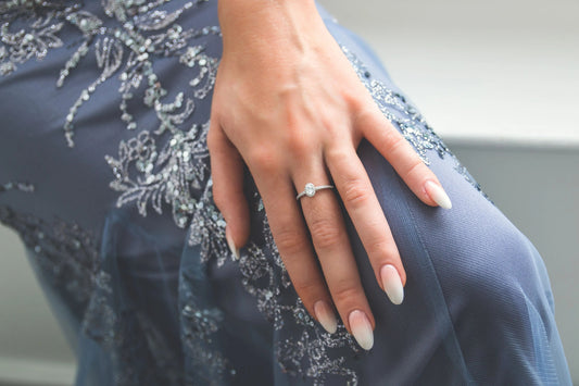 AURORA GLOW RING SILVER