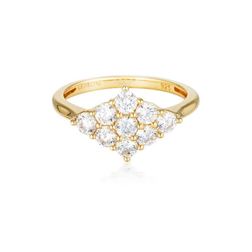 ROCK STAR GLAM GOLD RING