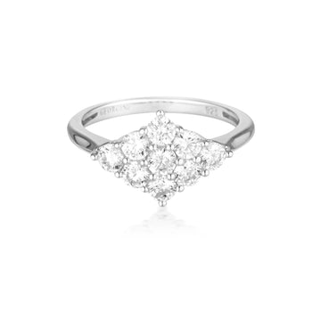 ROCK STAR GLAM SILVER RING