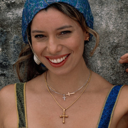 Faith Diamond Pendant & Chain